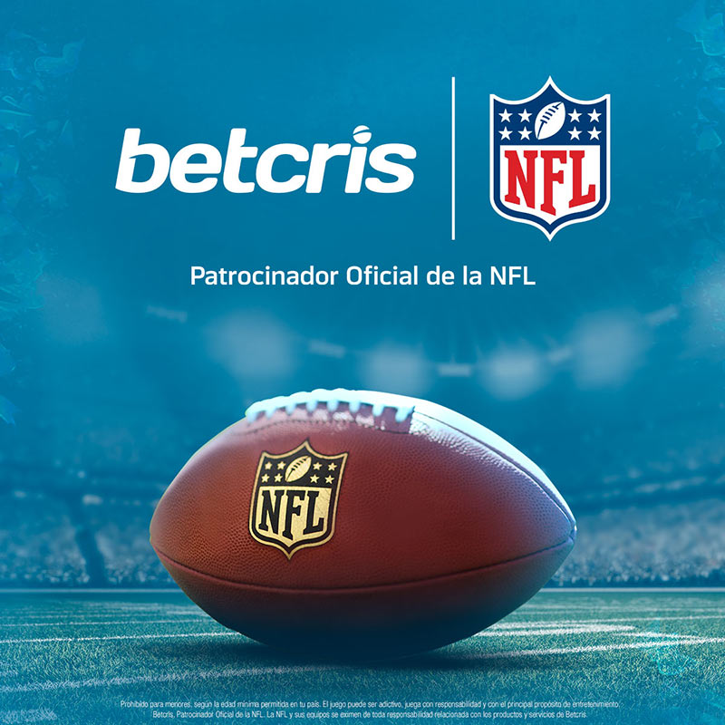 Betcris as NFL Official Betting Partner
